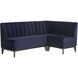 Kosovo Brown / Abbington Navy Banquette